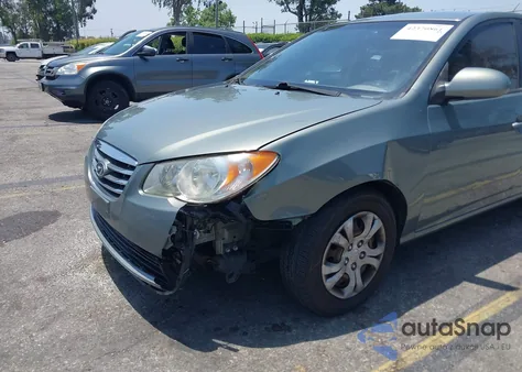2010 Hyundai Elantra Gls from USA, damaged, VIN KMHDU4AD9AU122960